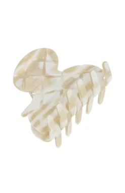 Quilted Small Claw Clip - Classic
