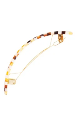 Rectangle Volume Barrette - French Classic