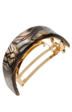 Skinny Rectangle Ponytail Barrette - Classic