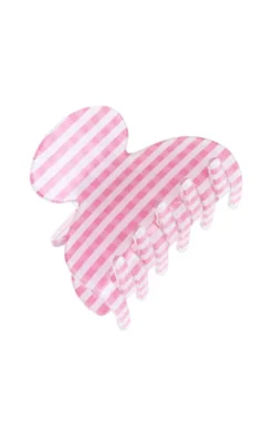Small Couture Claw Clip - Candy Check