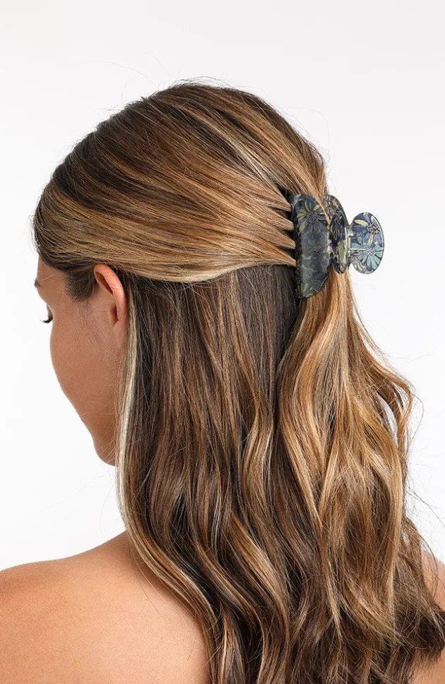 Small Couture Claw Clip - Splash Garden