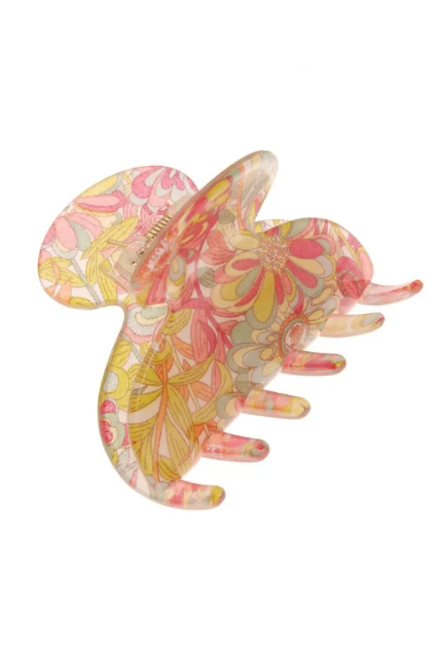 Small Couture Claw Clip - Splash Garden
