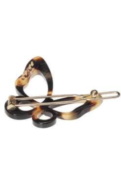 Small Cutout Butterfly Tige Boule Barrette - Classic