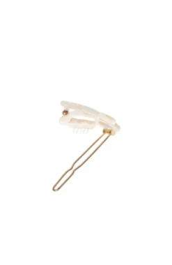 Small Cutout Butterfly Tige Boule Barrette - Classic