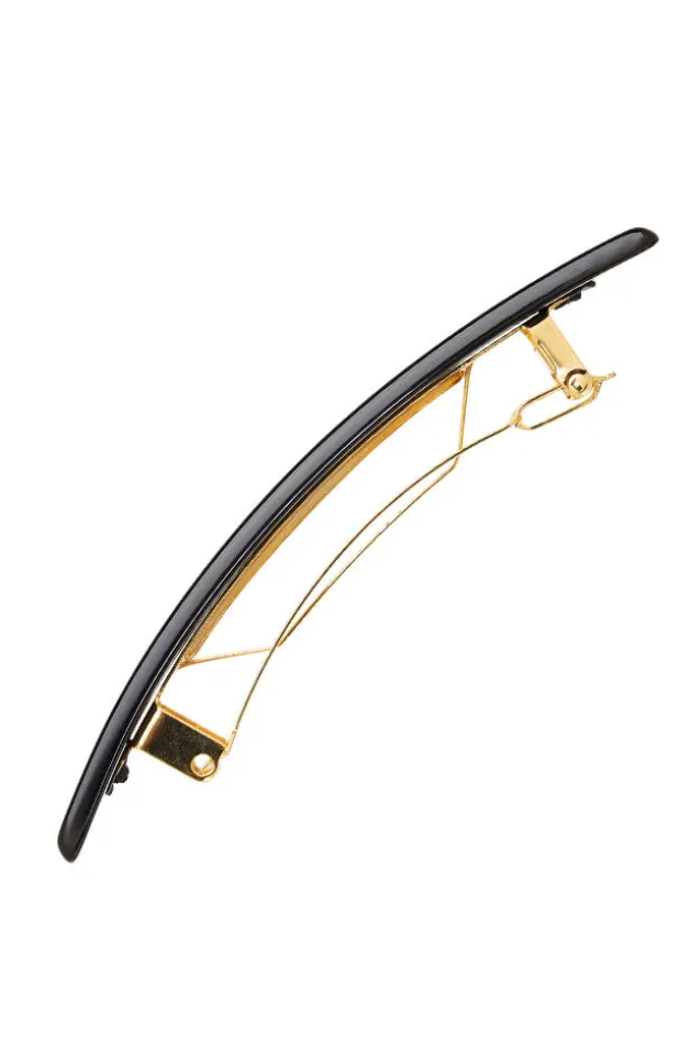 Small Luxury Rectangle Barrette - Classic