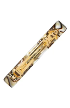 Small Luxury Rectangle Barrette - Classic