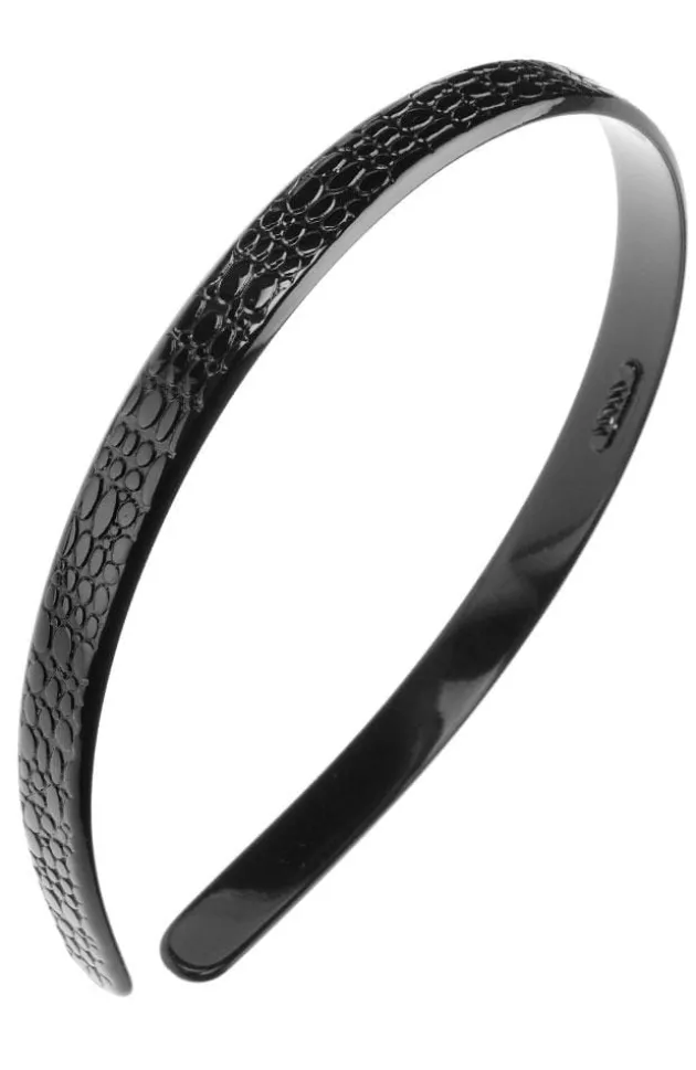 1/2" Ultracomfort Headband - Embossed Croc