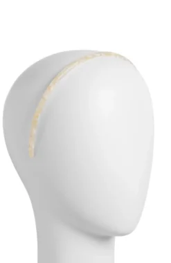 1/4" Ultracomfort Headband - Pavlova White