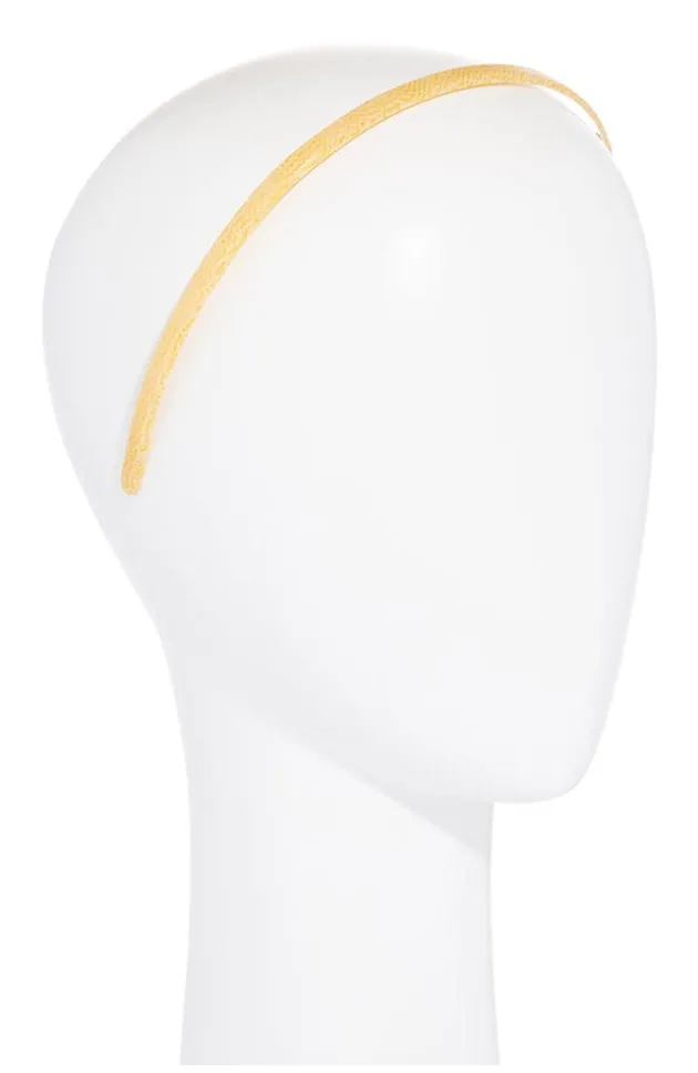 1/4" Ultracomfort Headband - Straw