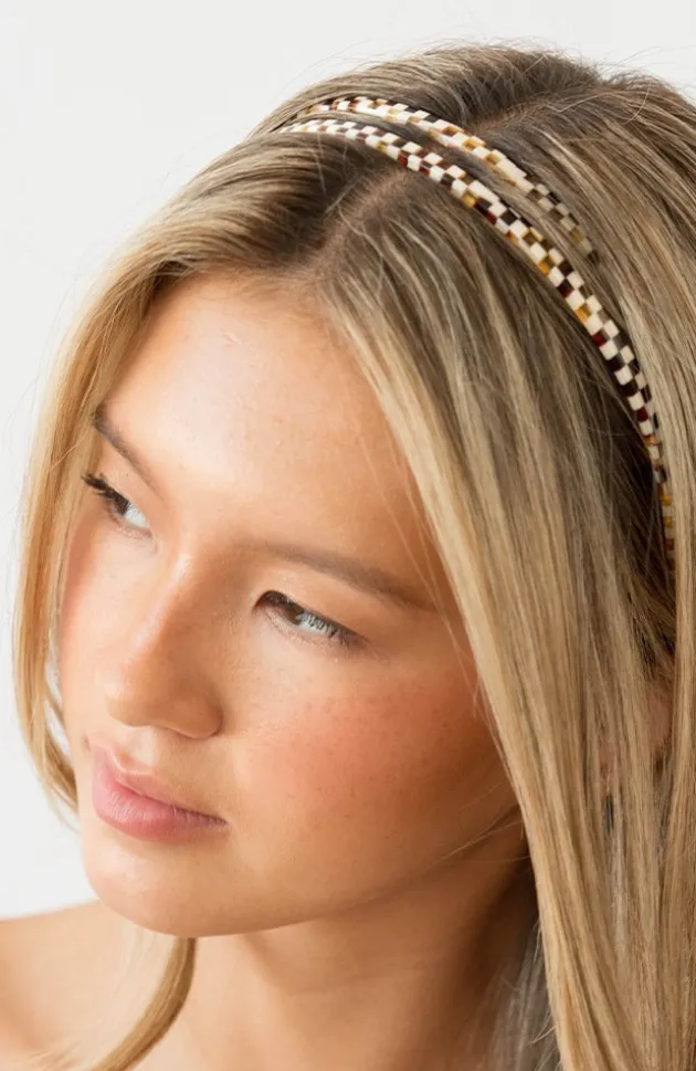 1/4" Ultracomfort Thin Headband - French Classic