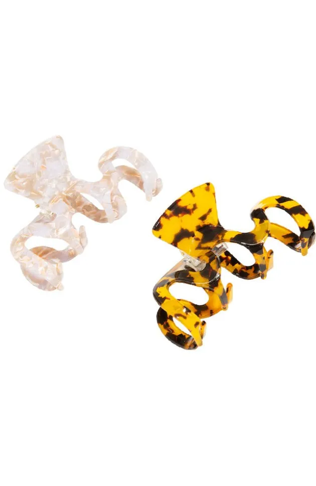 Wavy Claw Clip 2-Pack