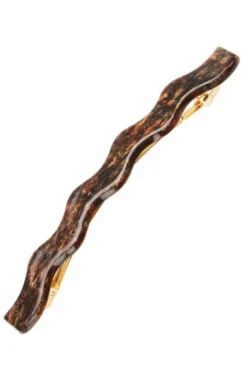 Wavy Long and Skinny Barrette - Classic