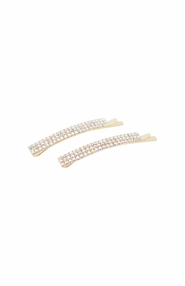 Wide Crystal Bobby 2-Pack